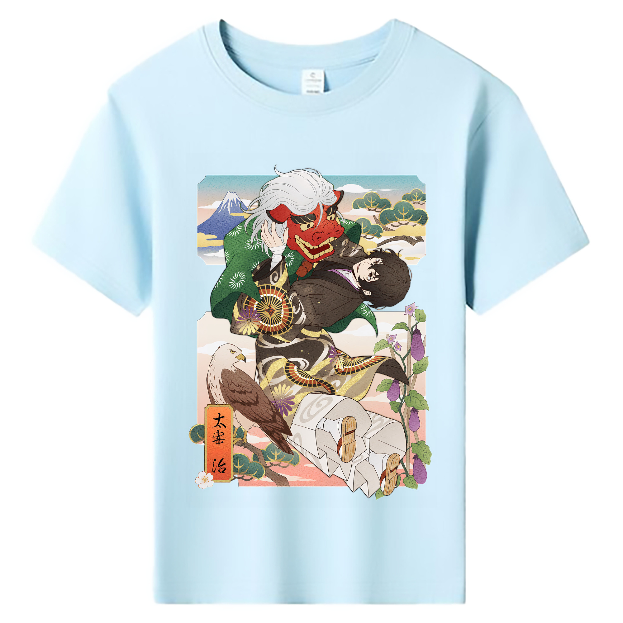 （画像用） 文豪ストレイドッグス Bungo Stray Dogs 綿100％キッズTシャツ（フロントプリント）